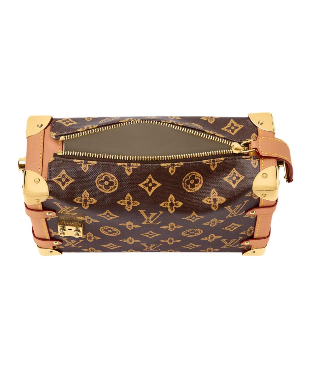 LOUIS VUITTON Коричневая сумка через плечо, фото 4