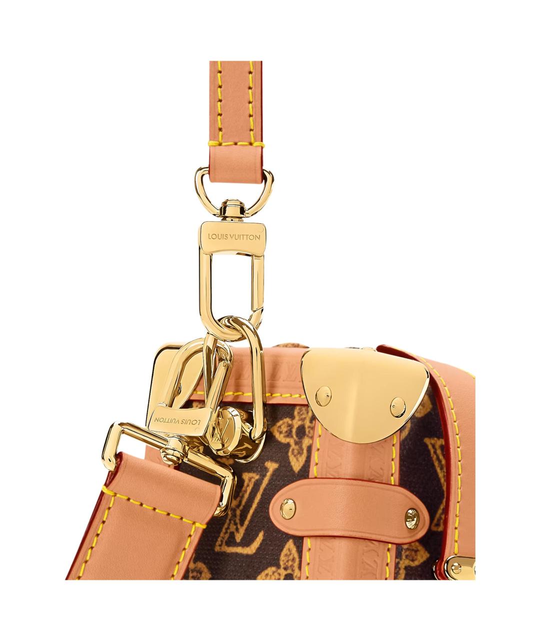 LOUIS VUITTON Коричневая сумка через плечо, фото 5