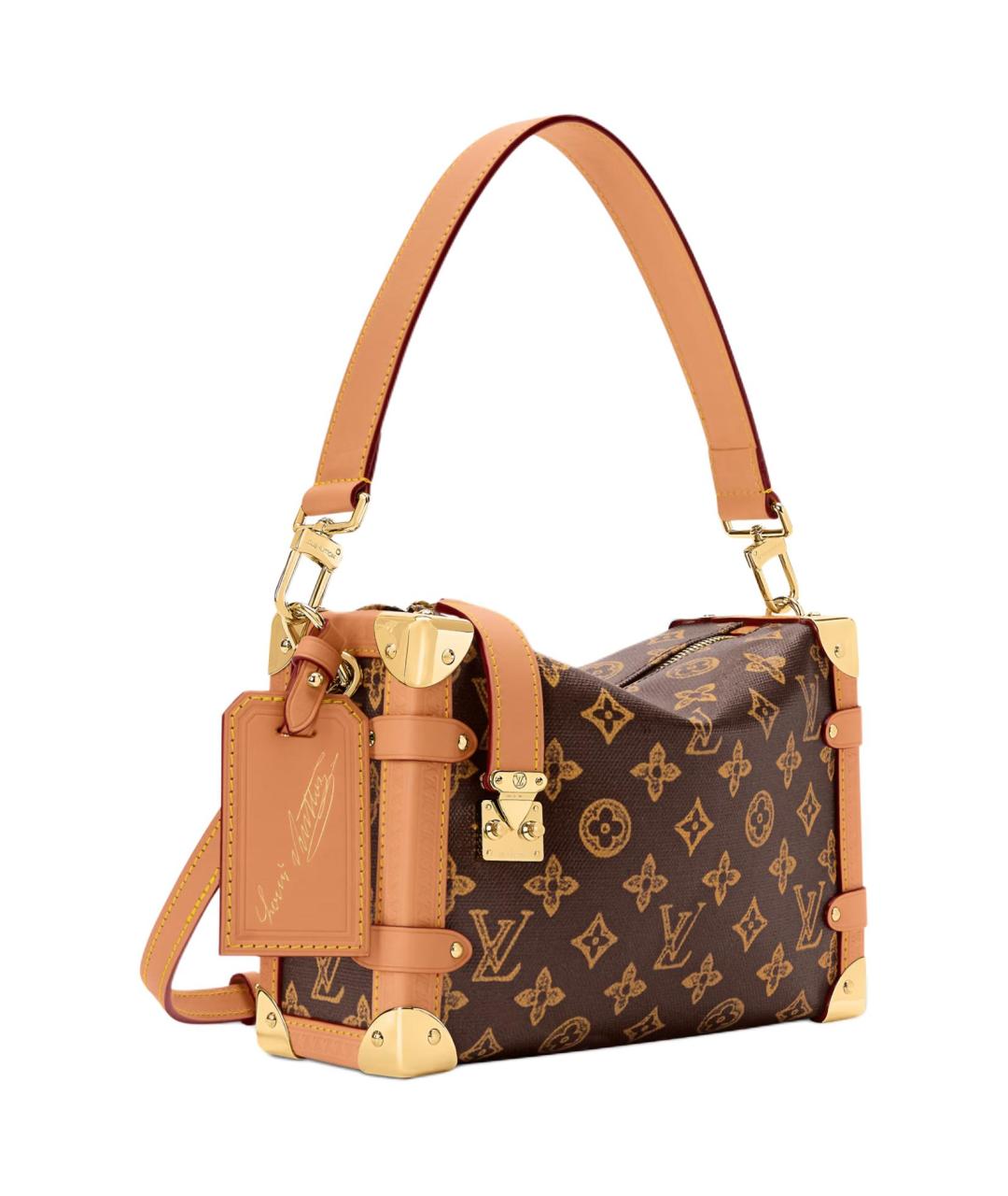 LOUIS VUITTON Коричневая сумка через плечо, фото 2