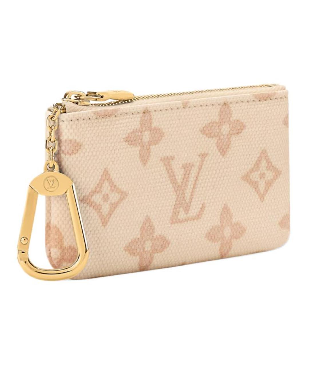 LOUIS VUITTON Бежевая ключница, фото 2