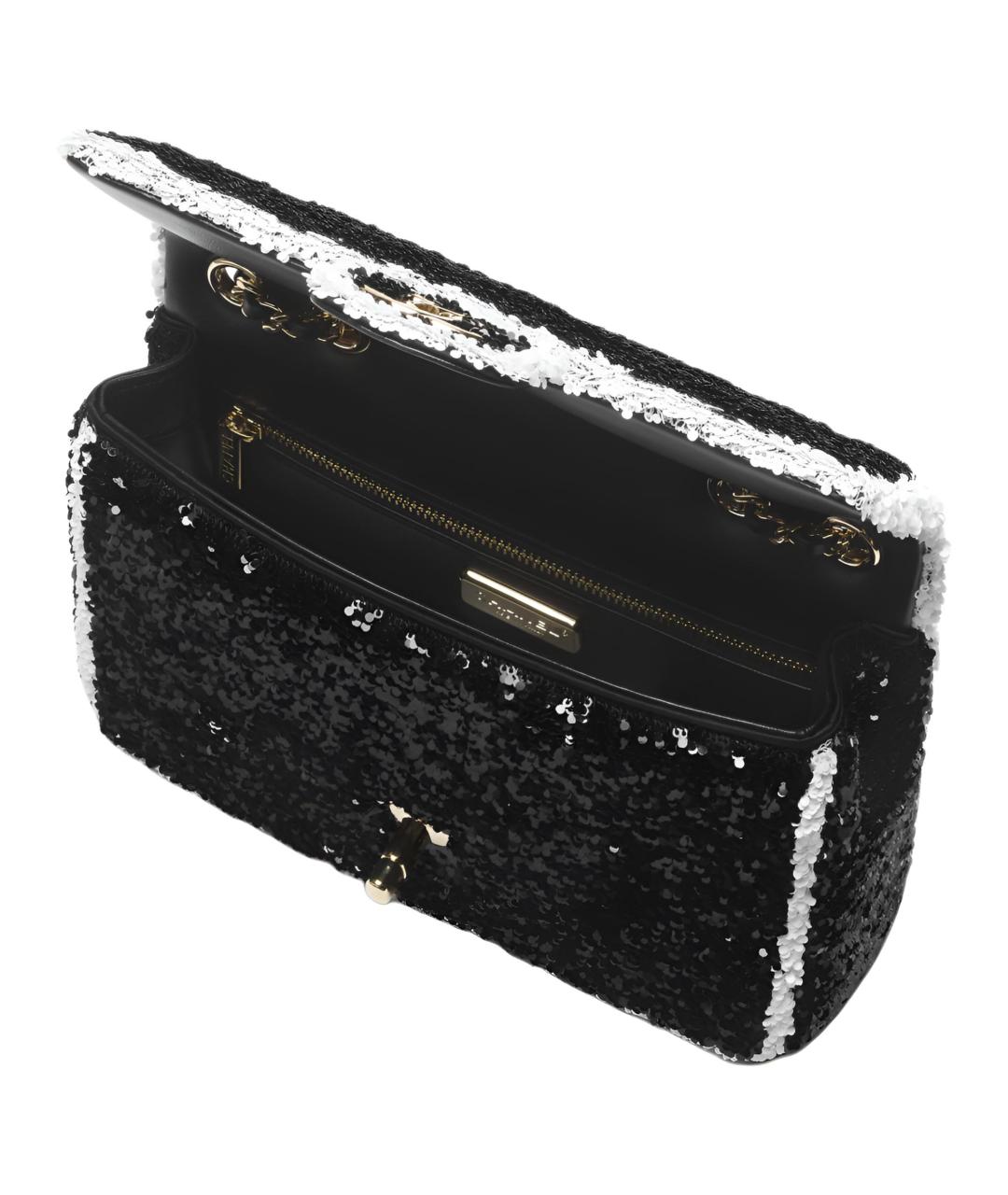 CHANEL Черная сумка через плечо, фото 4