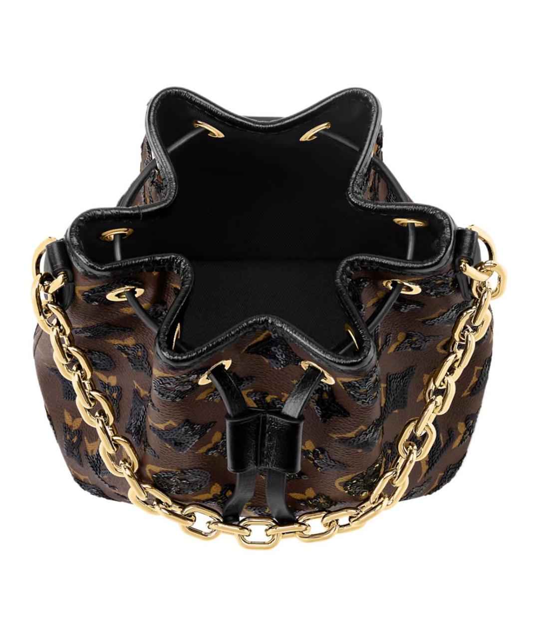 LOUIS VUITTON Коричневая сумка через плечо, фото 4