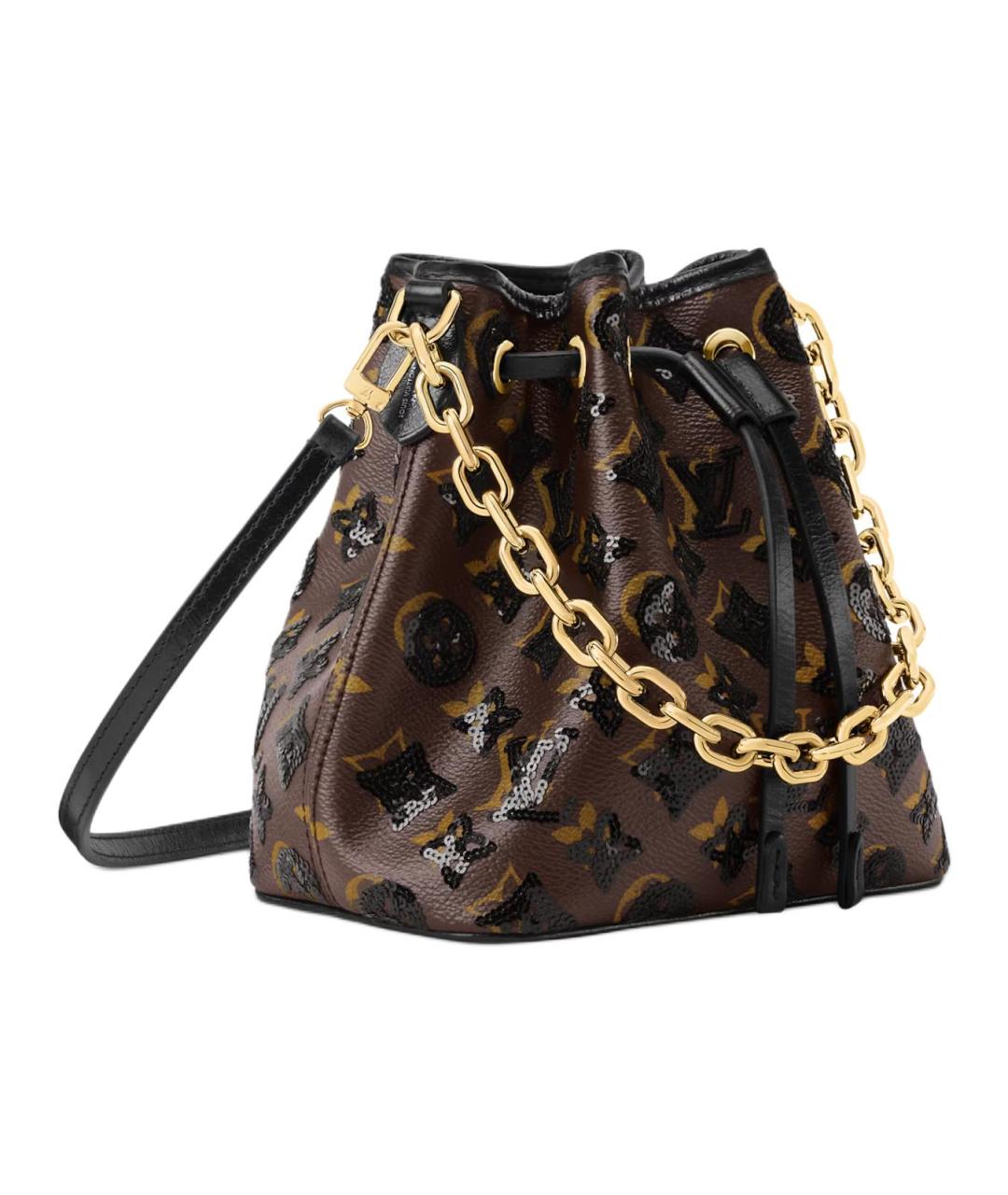 LOUIS VUITTON Коричневая сумка через плечо, фото 2