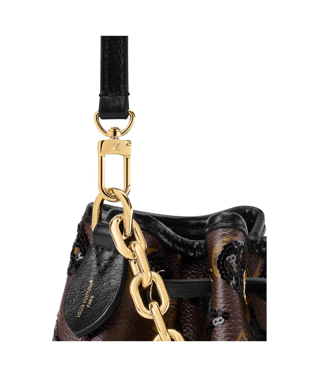 LOUIS VUITTON Коричневая сумка через плечо, фото 5