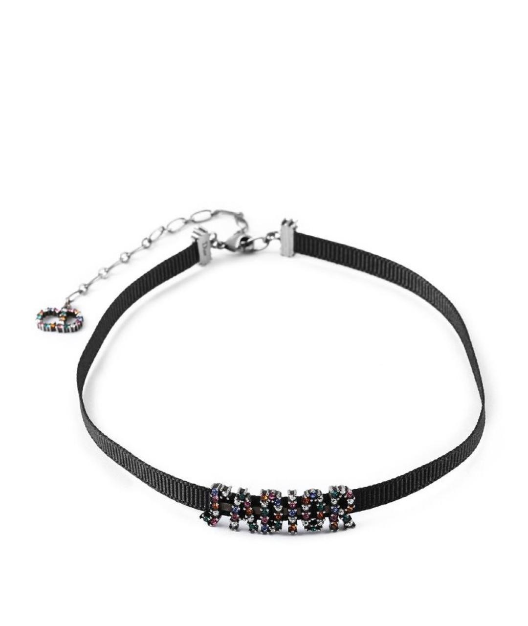 CHRISTIAN DIOR Черное колье, фото 5