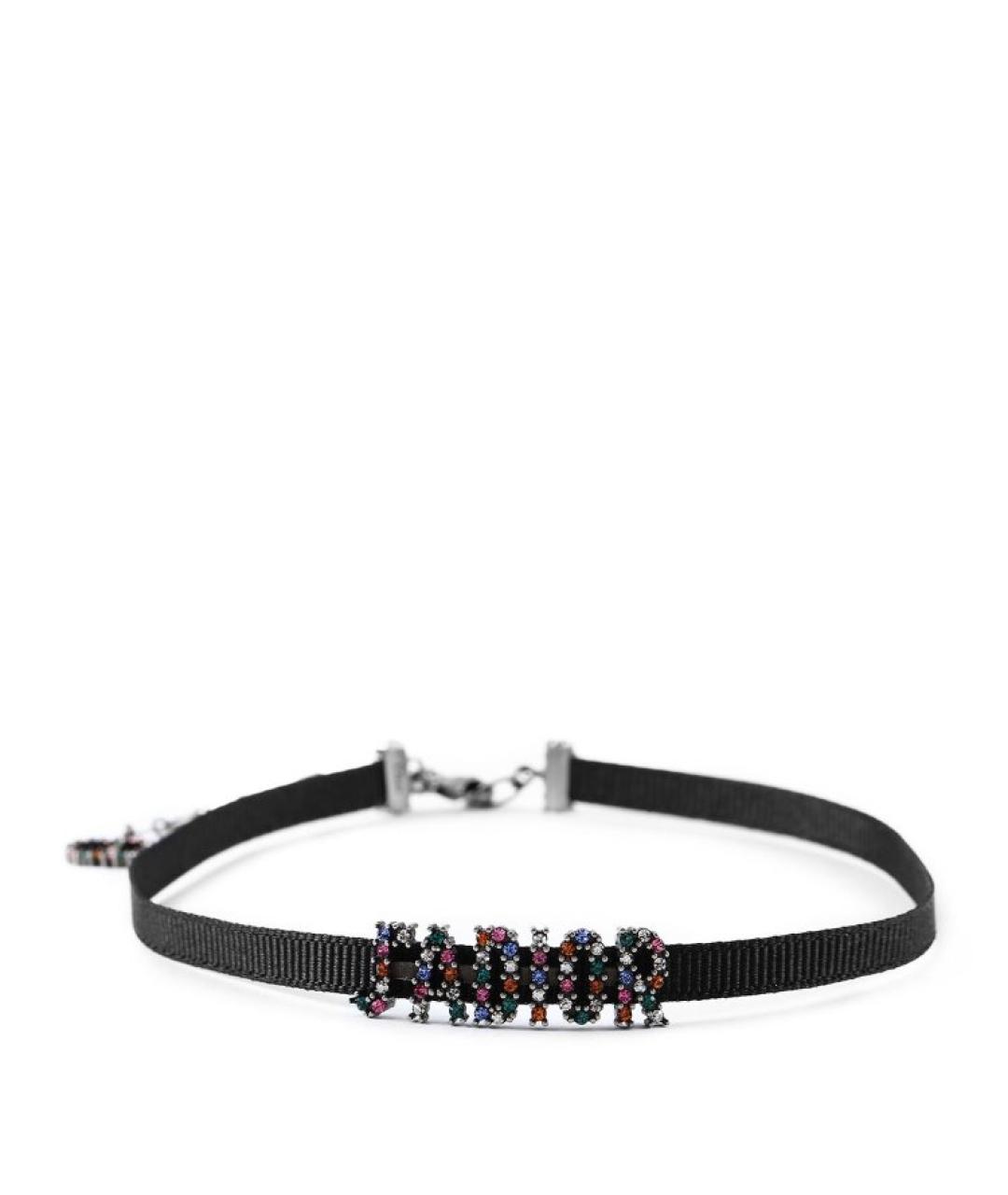 CHRISTIAN DIOR Черное колье, фото 2