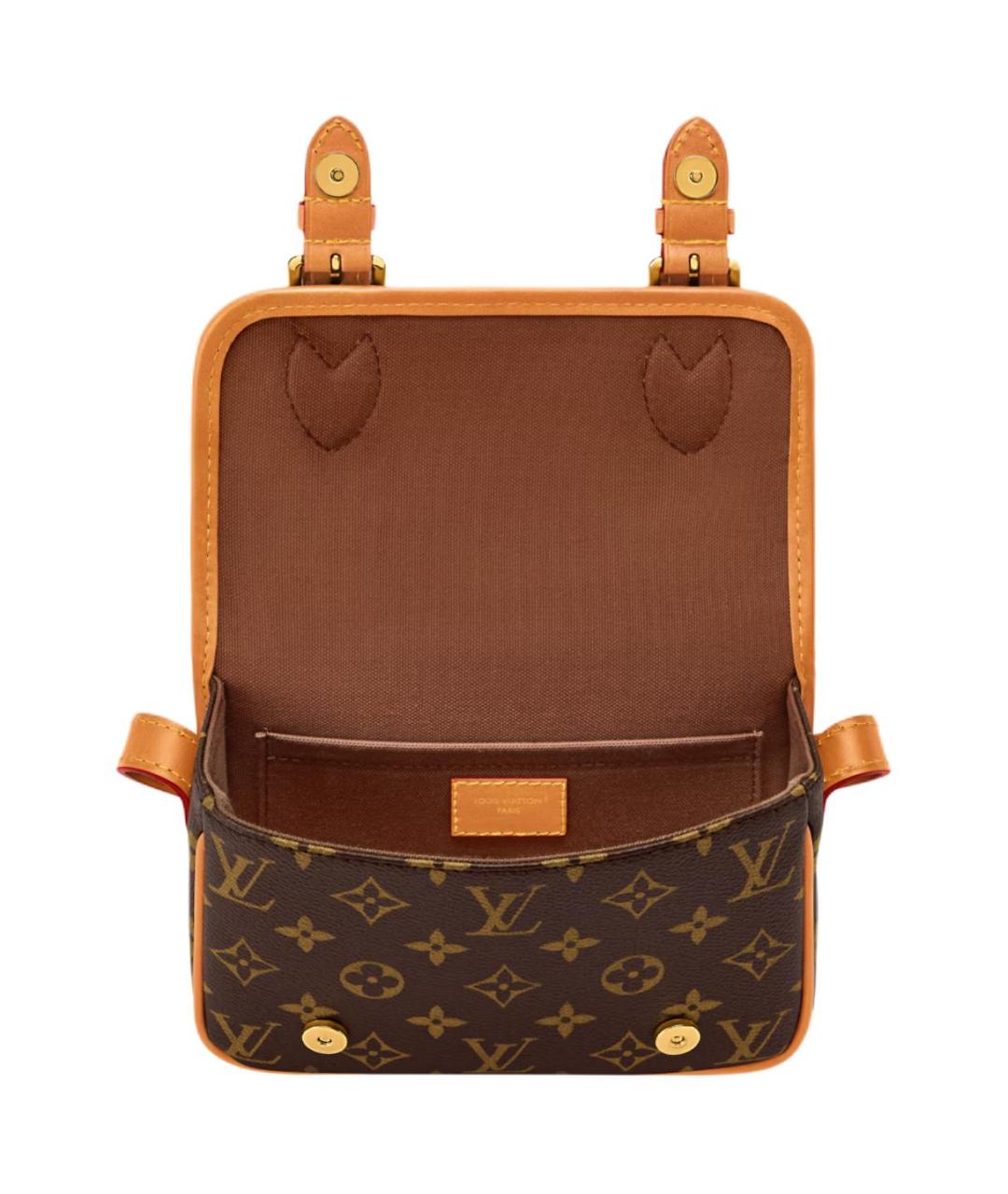 LOUIS VUITTON Коричневая сумка на плечо, фото 4