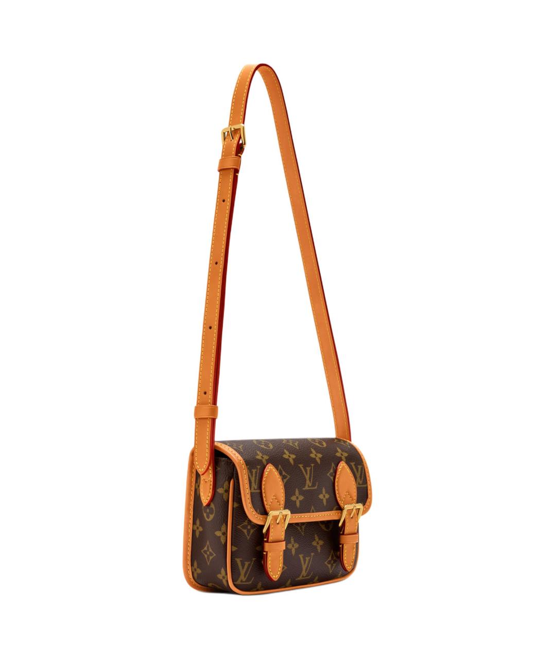 LOUIS VUITTON Коричневая сумка на плечо, фото 2