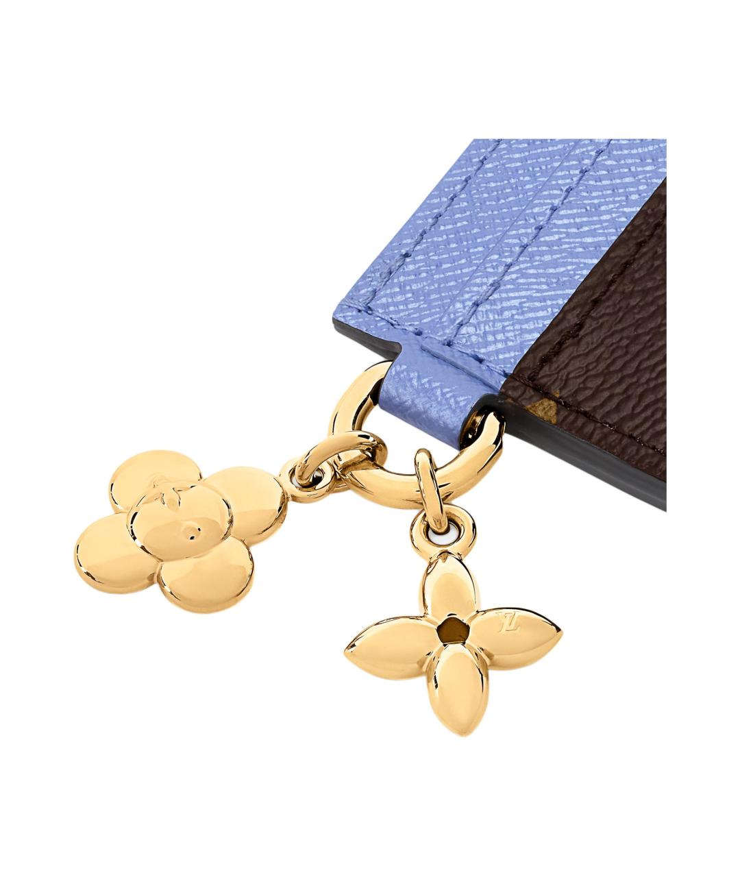 LOUIS VUITTON Коричневый кардхолдер, фото 5