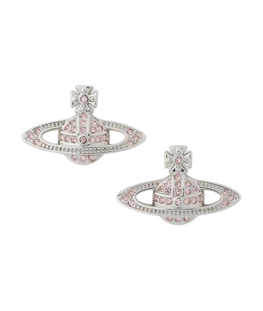 VIVIENNE WESTWOOD Серебряные латунные серьги, фото 1