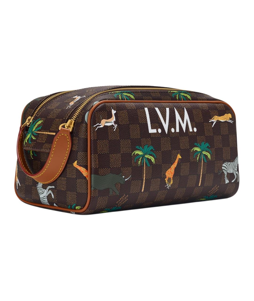 LOUIS VUITTON Коричневая барсетка, фото 2