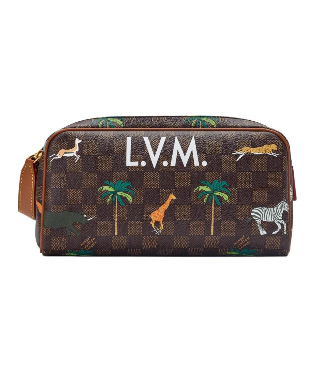 LOUIS VUITTON Коричневая барсетка, фото 1