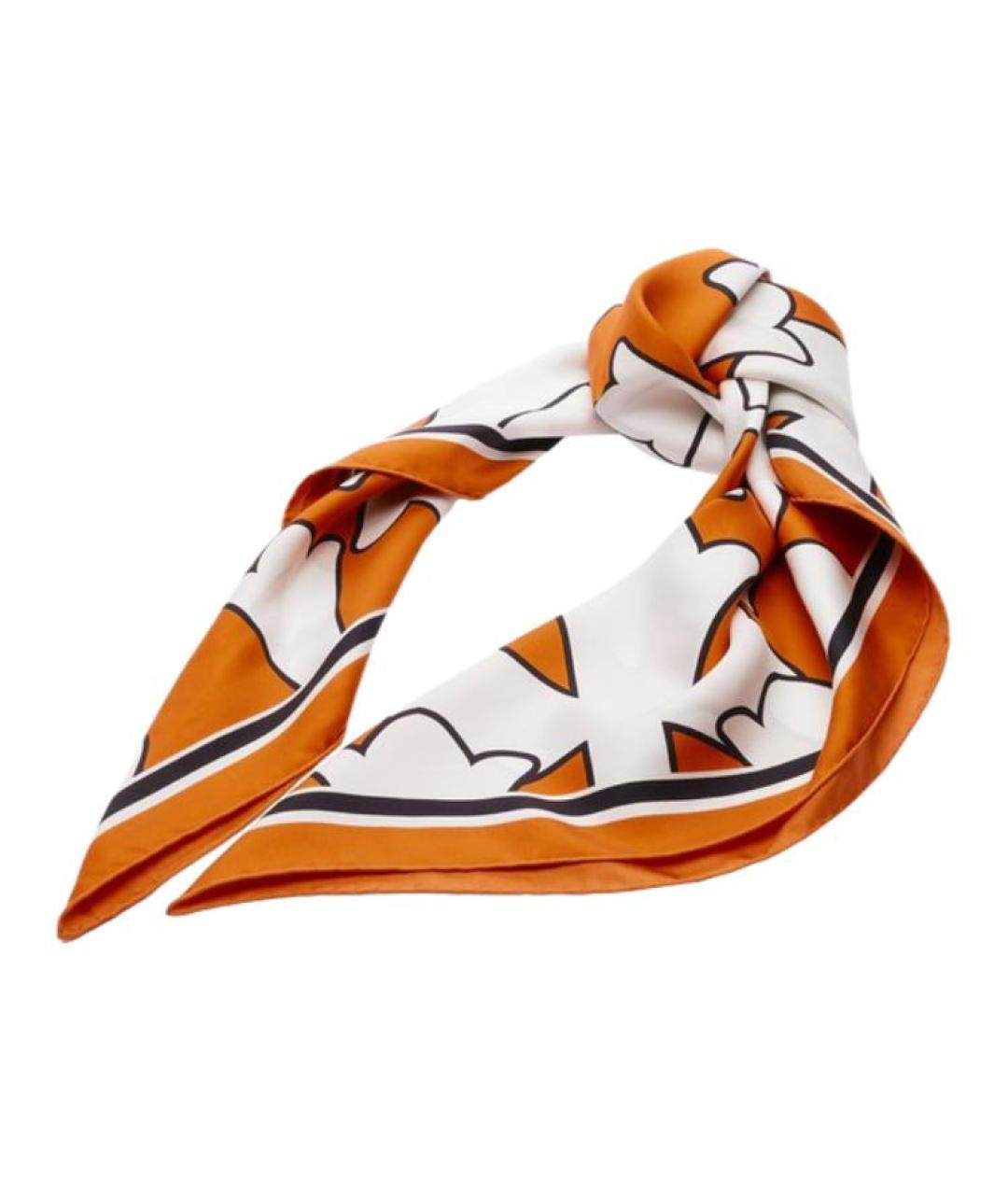 CHROME HEARTS Оранжевый платок, фото 2