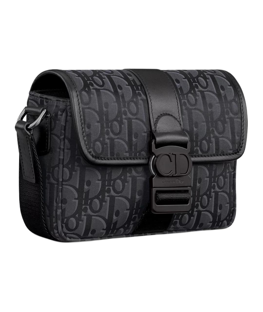 CHRISTIAN DIOR Черная сумка на плечо, фото 3