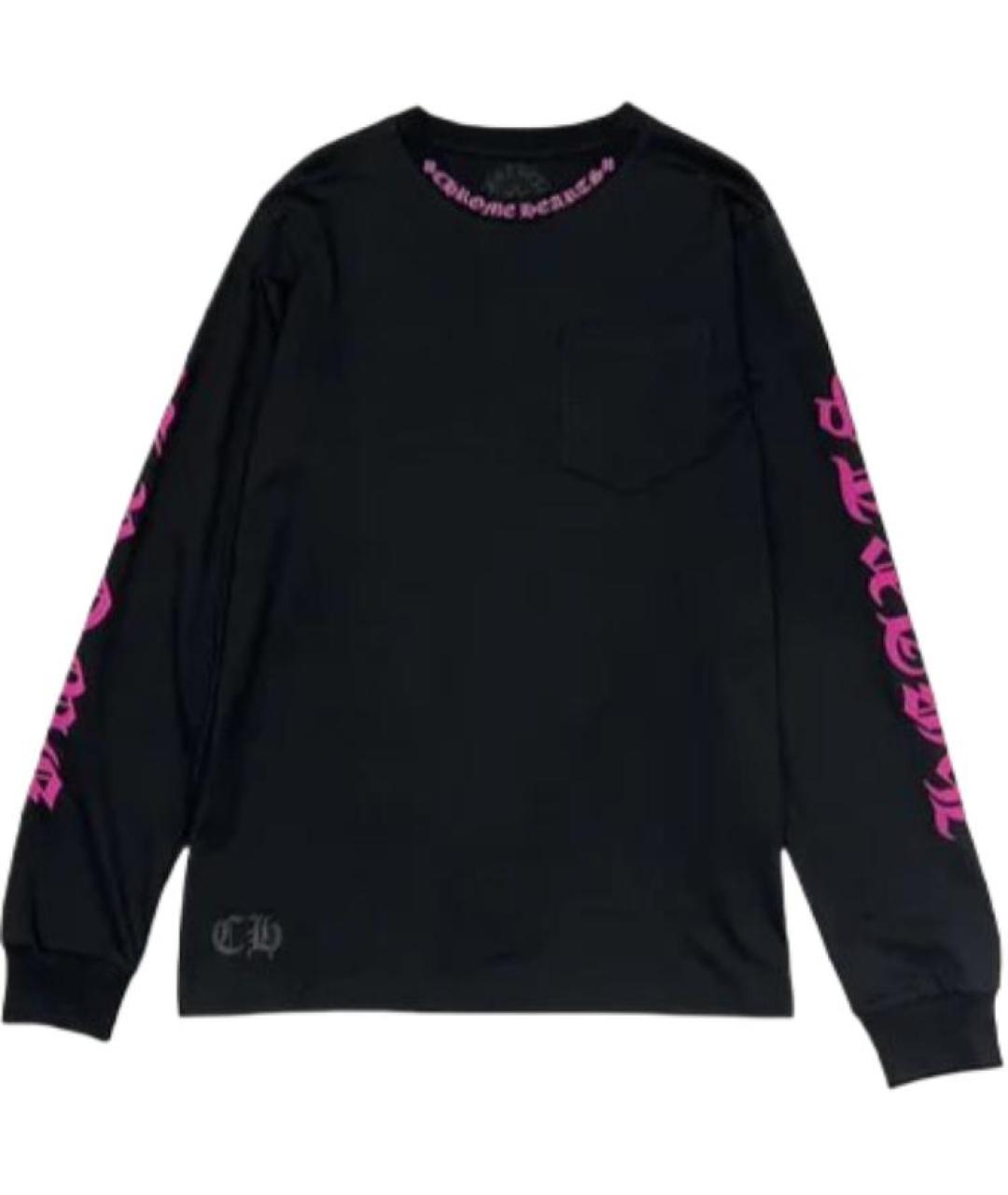 CHROME HEARTS Черная хлопковая футболка, фото 1