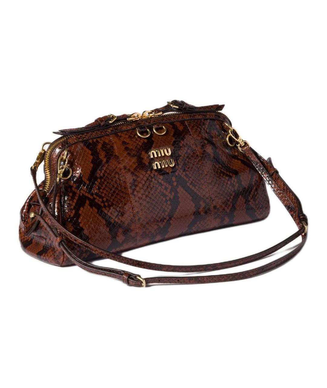 MIU MIU Кожаная сумка через плечо, фото 2