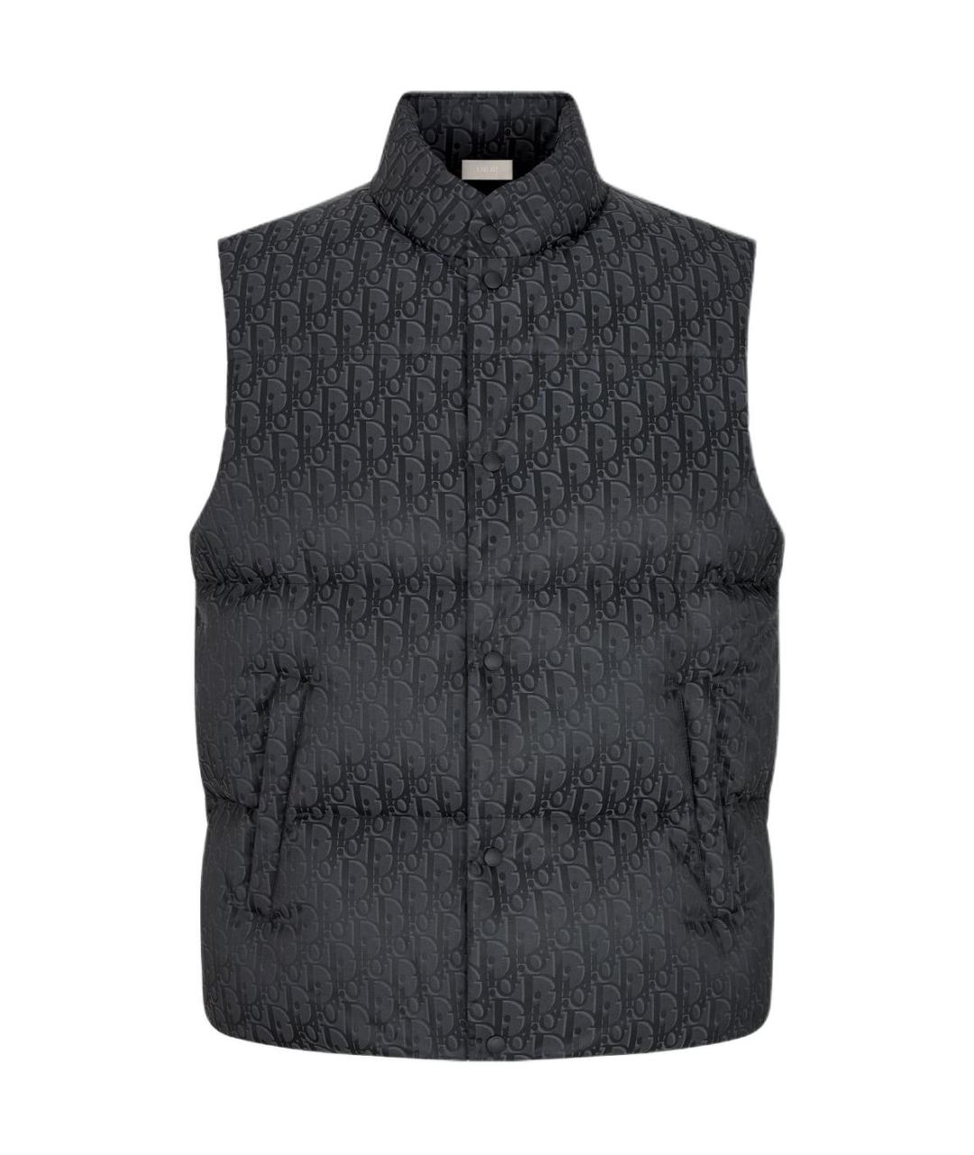 CHRISTIAN DIOR Черный полиамидовый жилет, фото 1