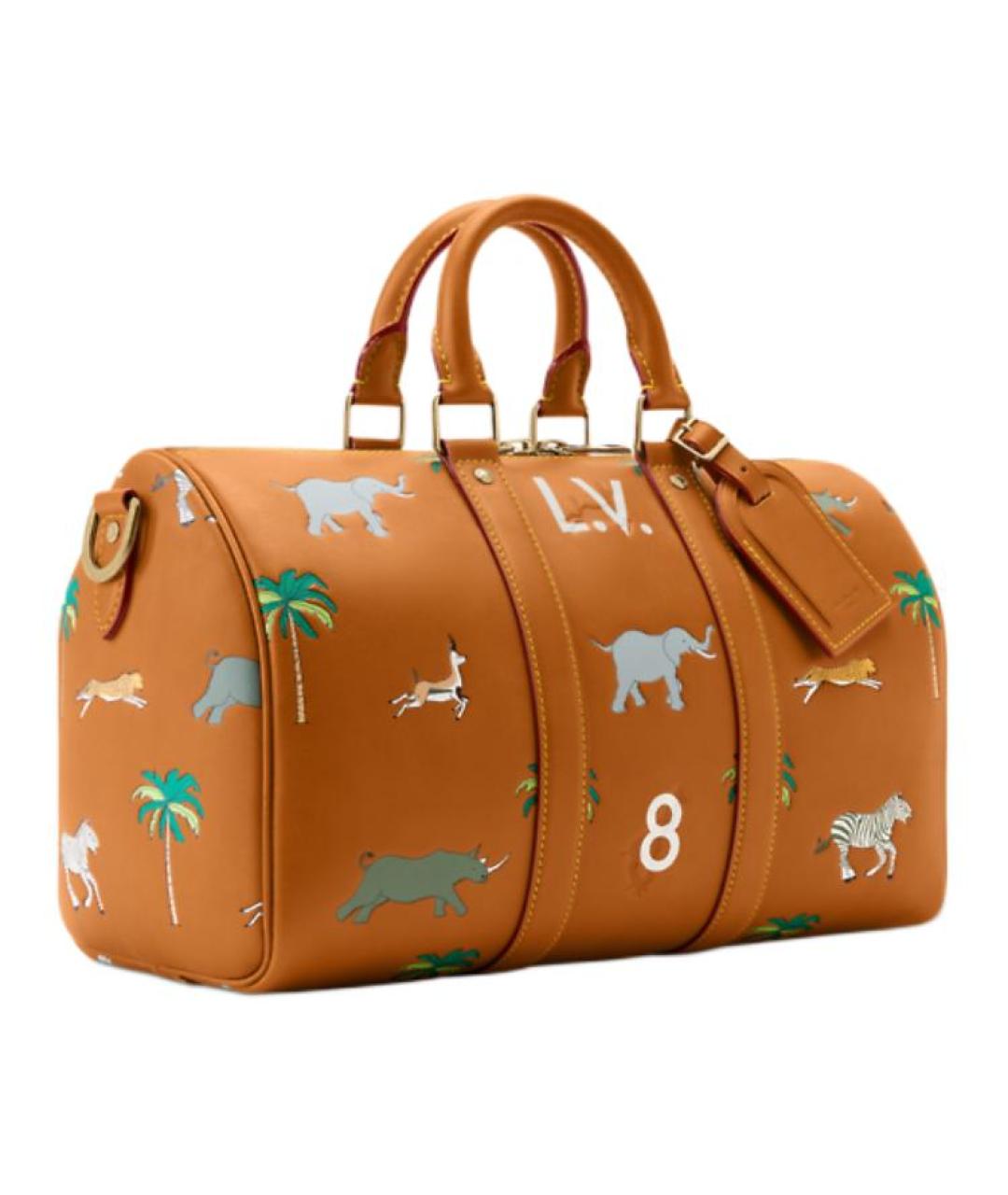 LOUIS VUITTON Кожаная сумка на плечо, фото 2