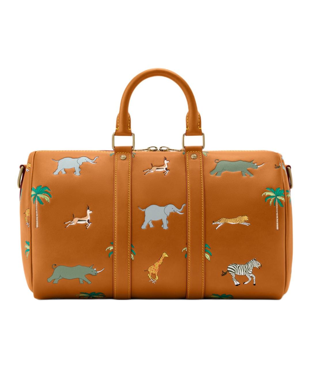 LOUIS VUITTON Кожаная сумка на плечо, фото 3