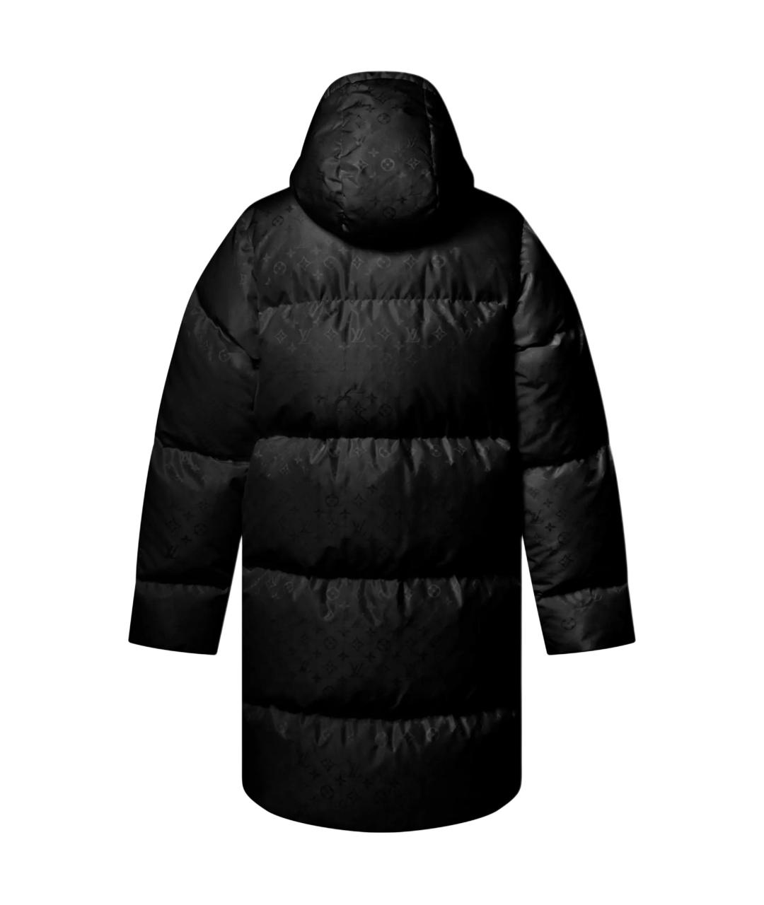 LOUIS VUITTON Черный полиамидовый пуховик, фото 2