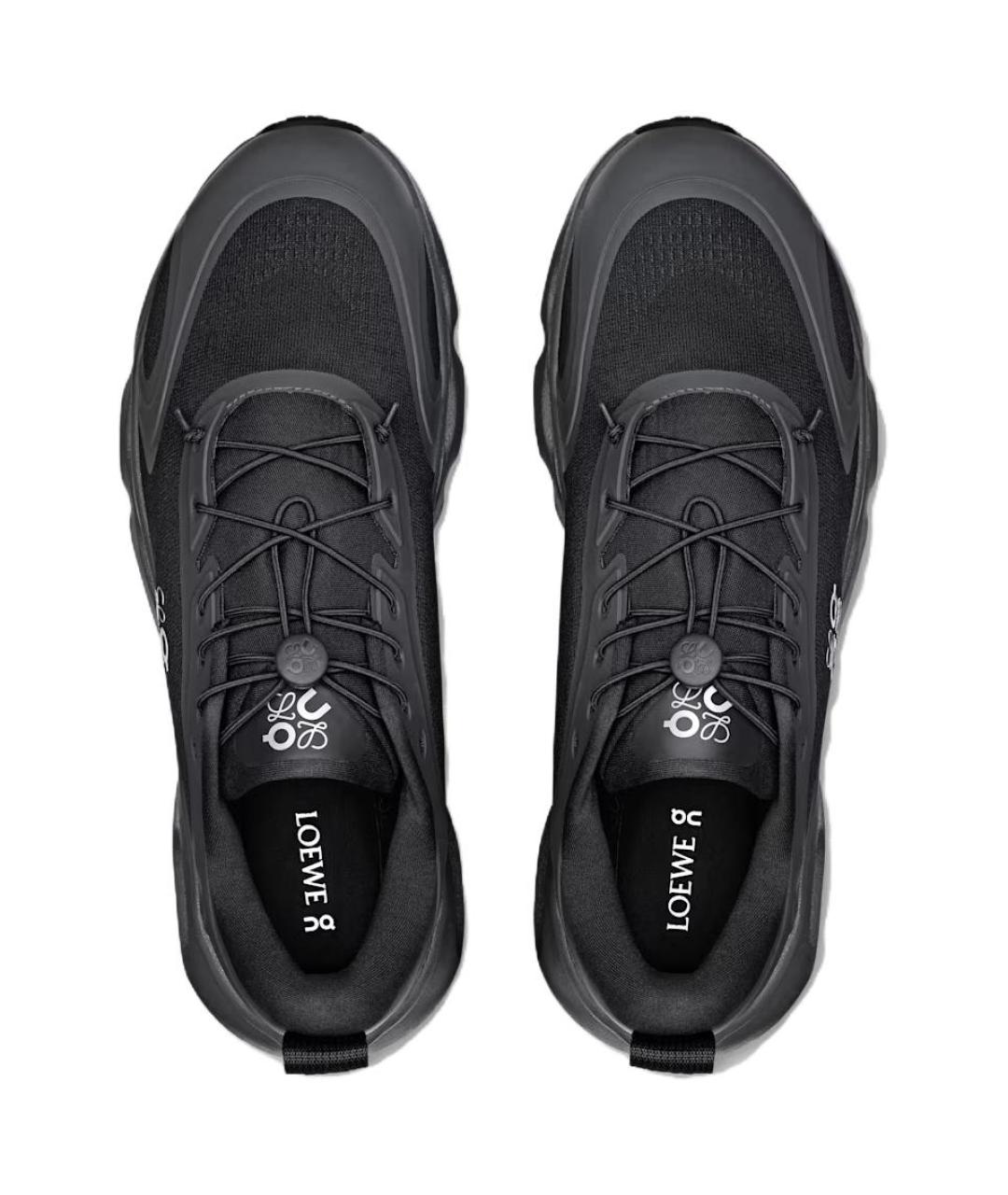 ON Черные текстильные кроссовки, фото 3