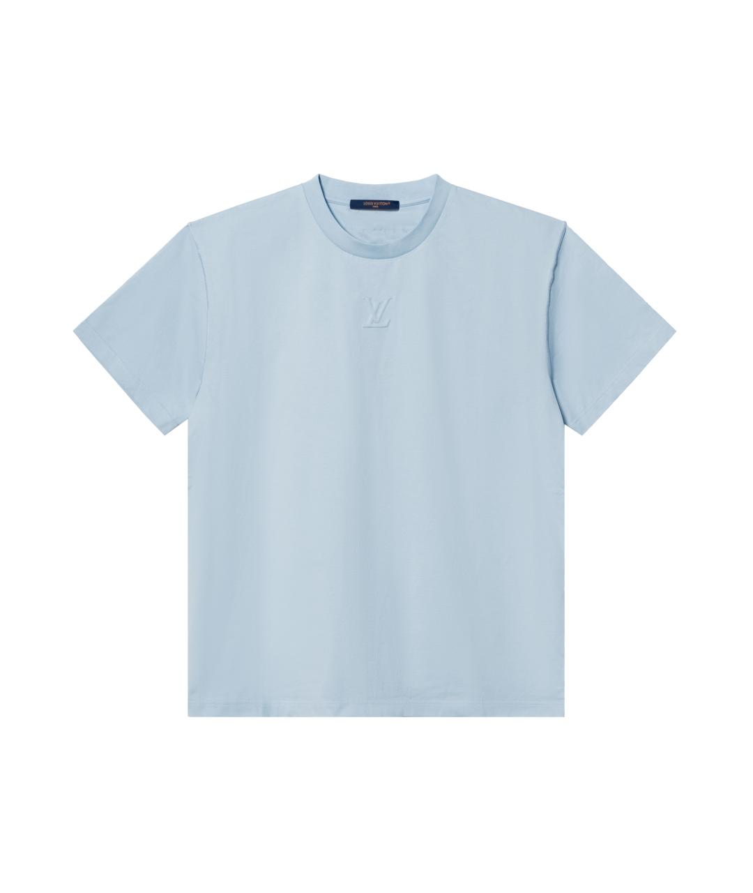 LOUIS VUITTON Синяя футболка, фото 1