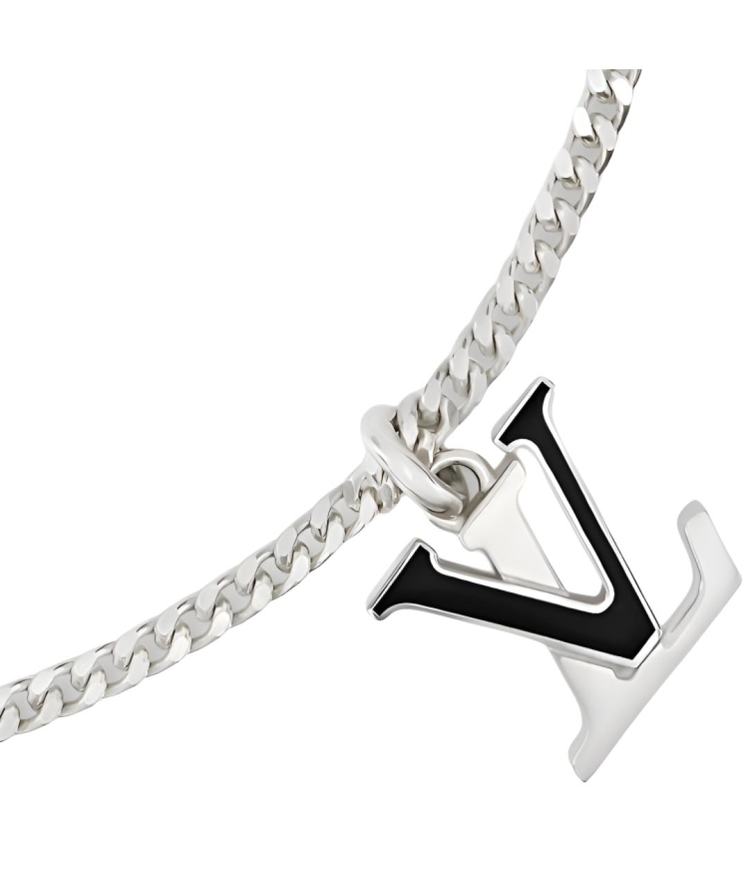 LOUIS VUITTON Серебряная цепочка/подвеска, фото 2