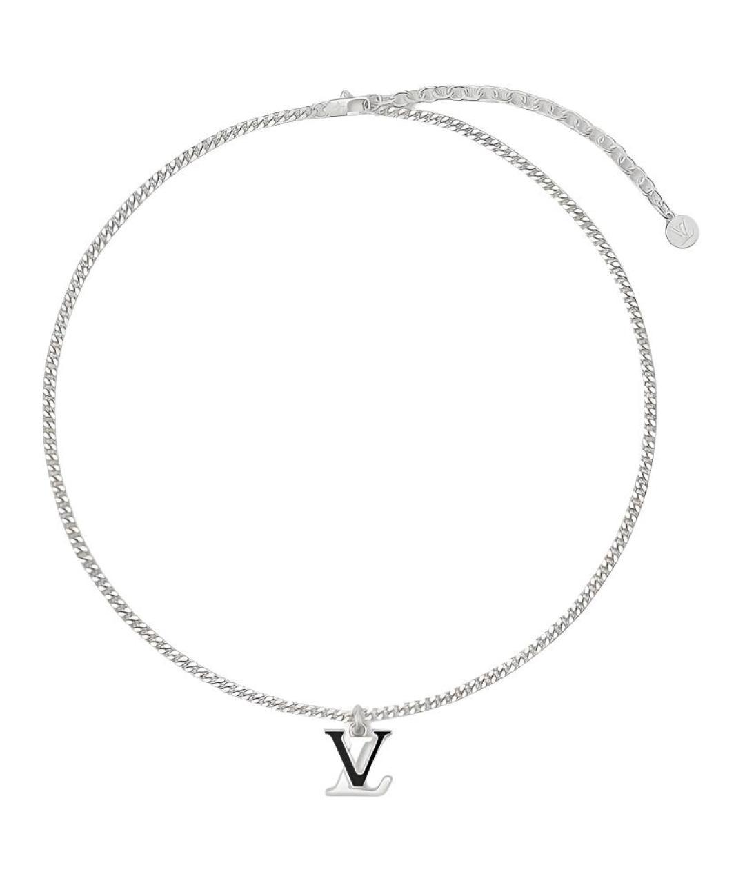 LOUIS VUITTON Серебряная цепочка/подвеска, фото 3