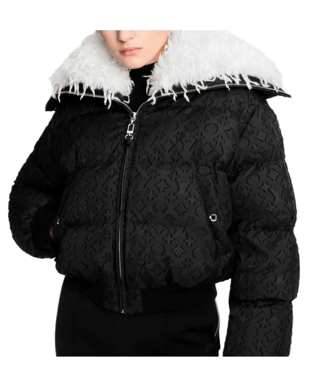 LOUIS VUITTON Черный пуховик, фото 5