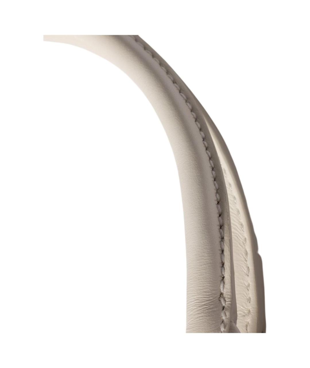 MIU MIU Белая кожаная сумка через плечо, фото 5