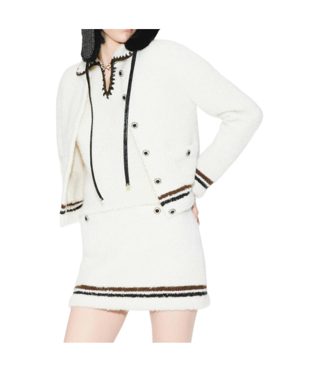 CHANEL Белый кардиган, фото 3