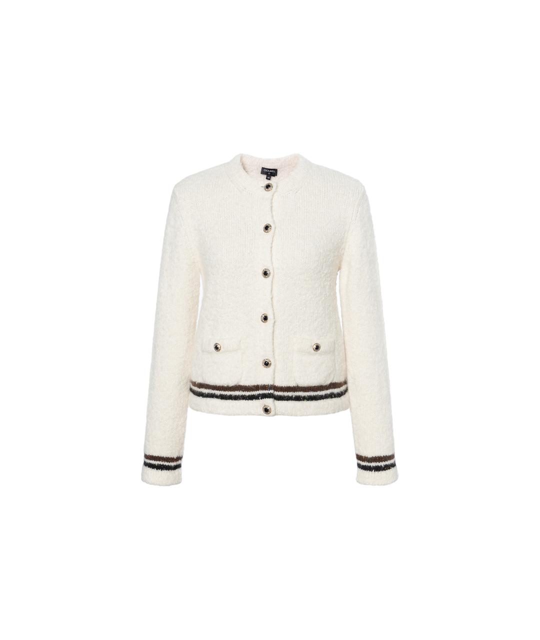 CHANEL Белый кардиган, фото 6