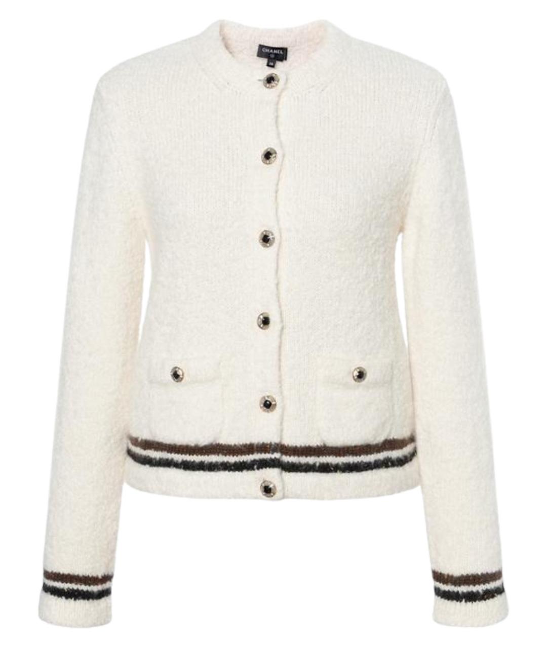 CHANEL Белый кардиган, фото 1