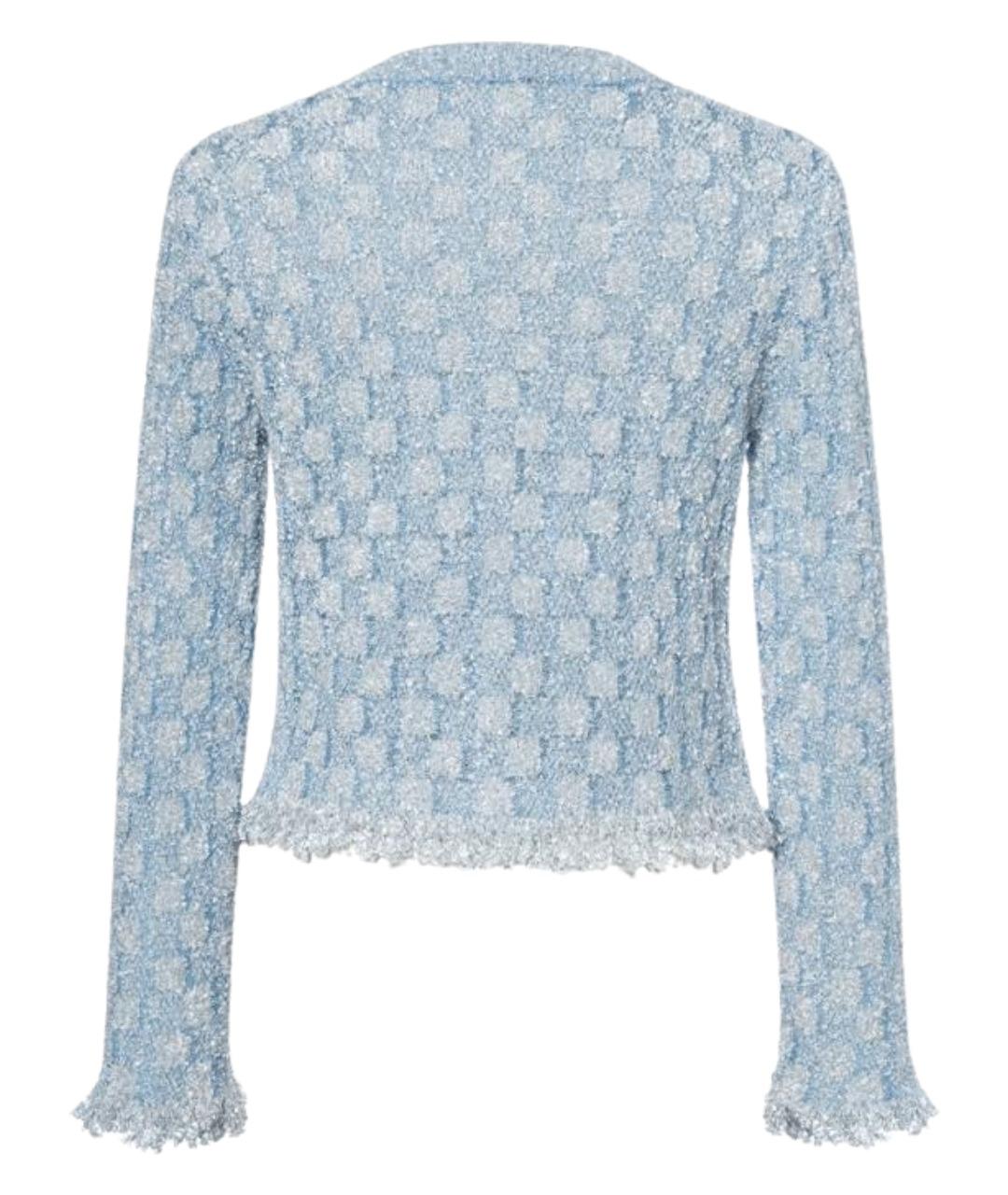 CHANEL Синий джемпер / свитер, фото 2