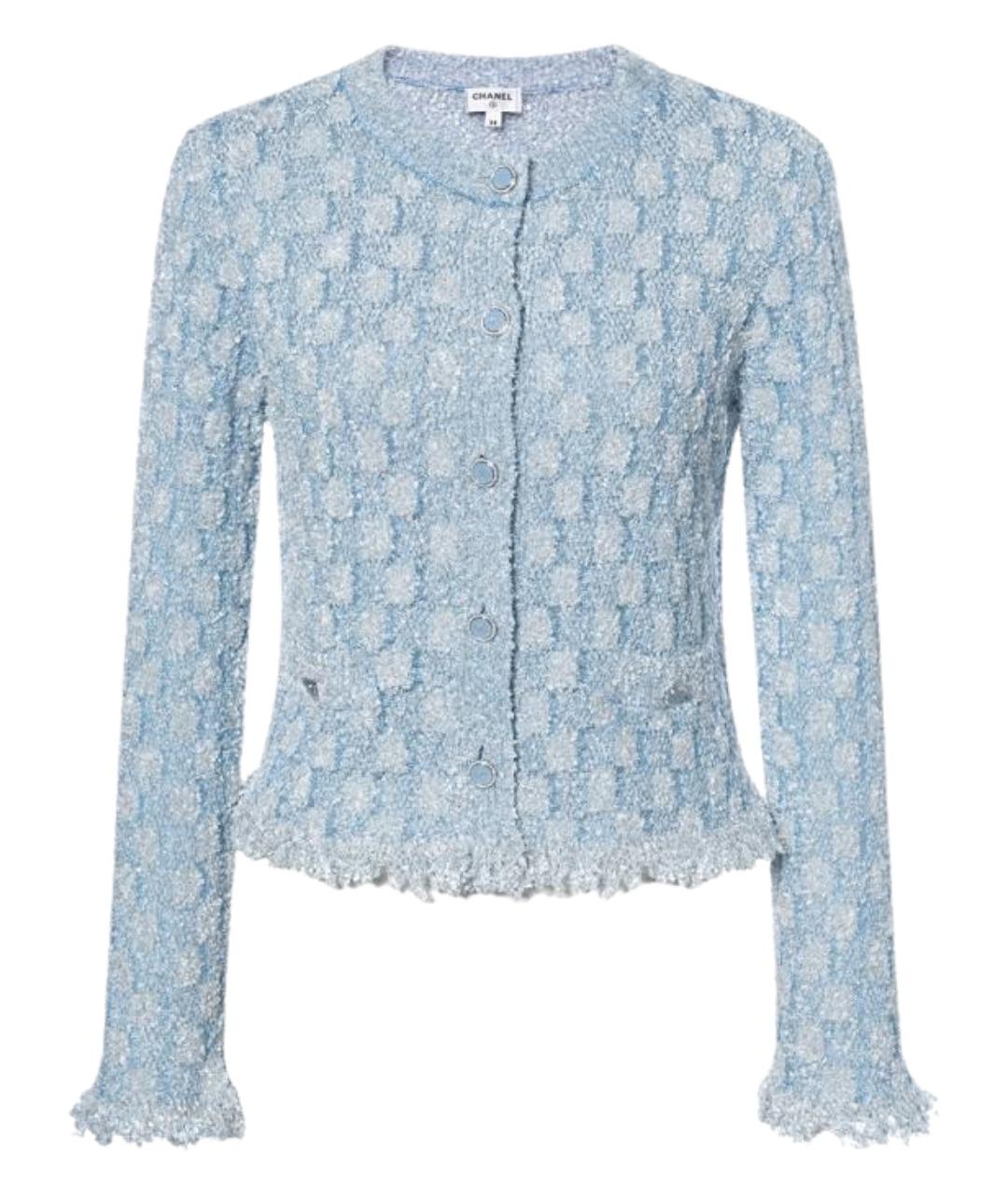 CHANEL Синий джемпер / свитер, фото 1