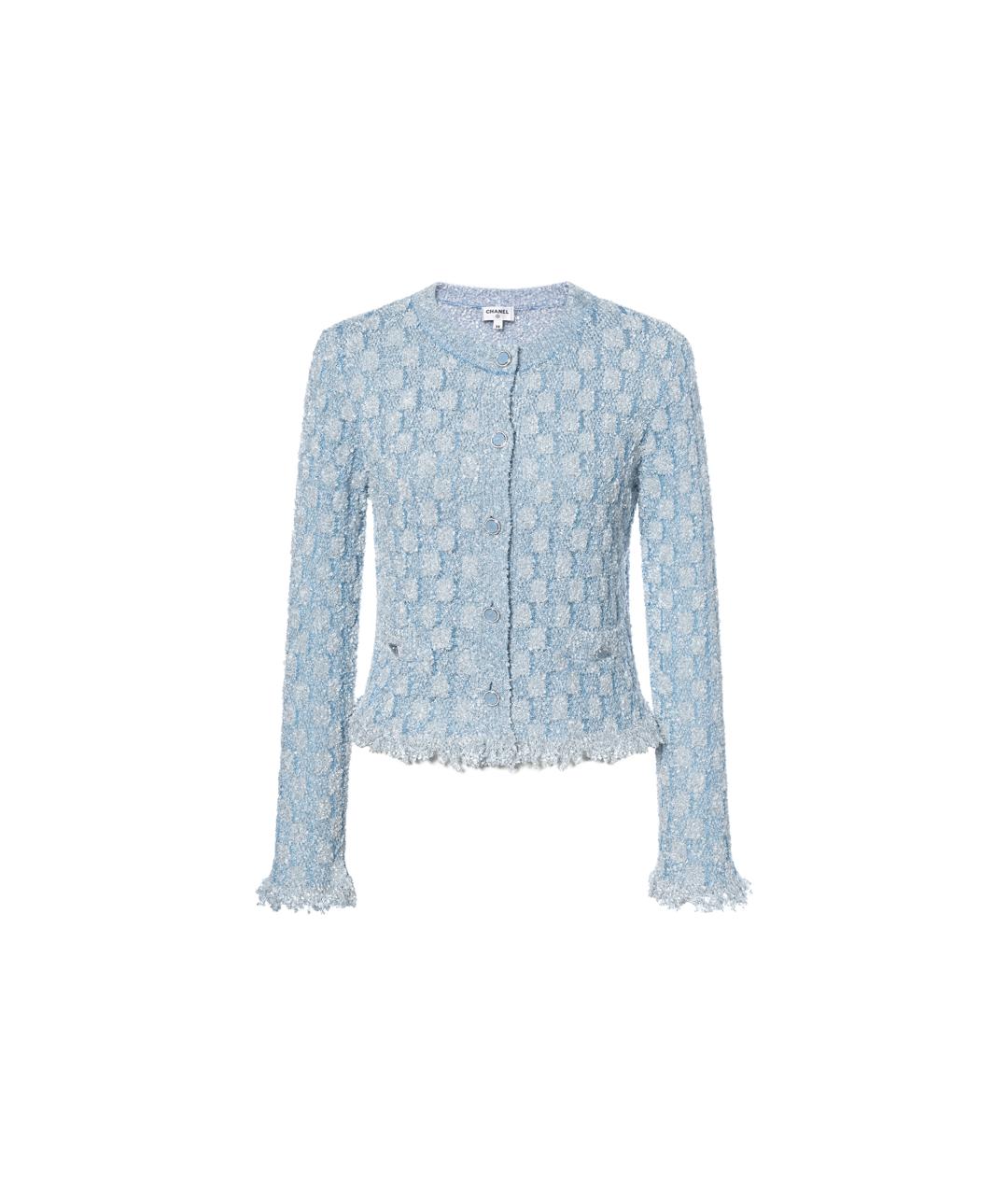 CHANEL Синий джемпер / свитер, фото 6