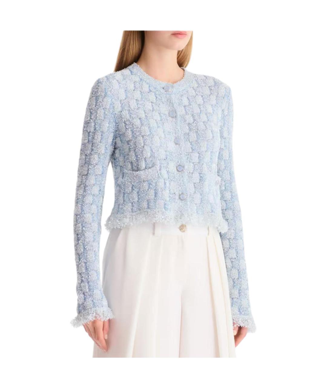 CHANEL Синий джемпер / свитер, фото 3