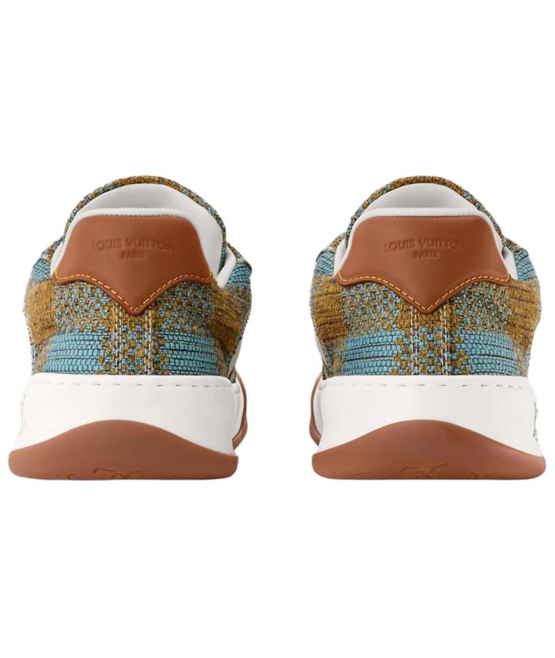 LOUIS VUITTON Мульти кожаные низкие кроссовки / кеды, фото 5