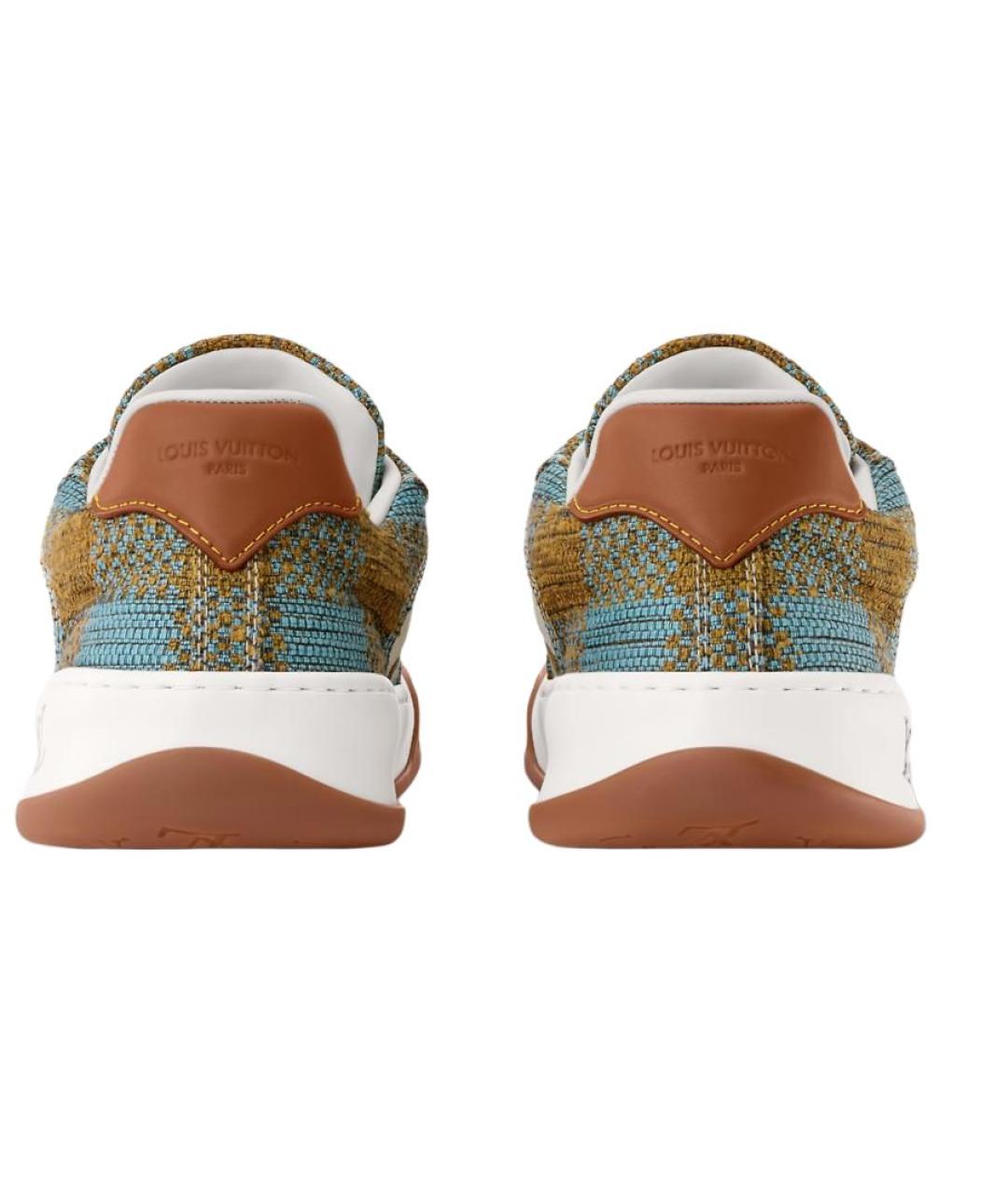 LOUIS VUITTON Мульти кожаные низкие кроссовки / кеды, фото 5