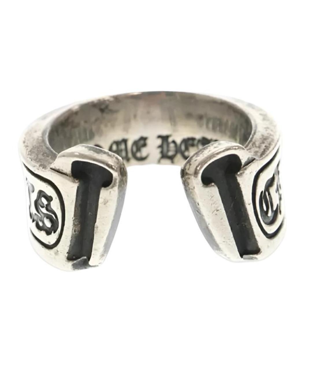 CHROME HEARTS Серебряное серебряное кольцо, фото 2