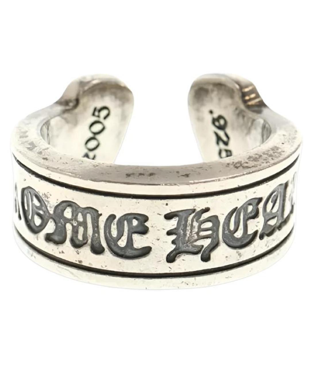 CHROME HEARTS Серебряное серебряное кольцо, фото 1