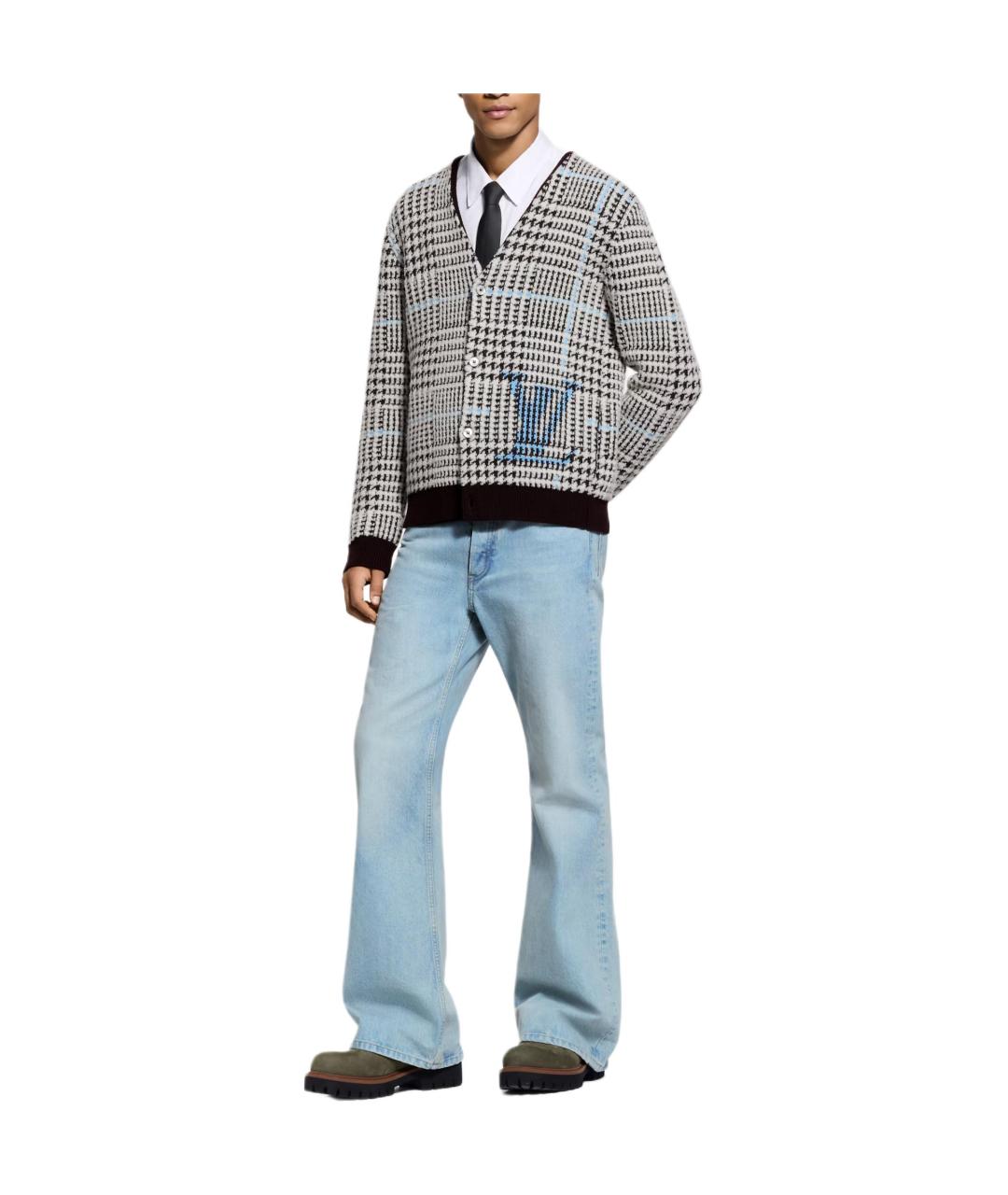 LOUIS VUITTON Мульти шерстяной кардиган, фото 2