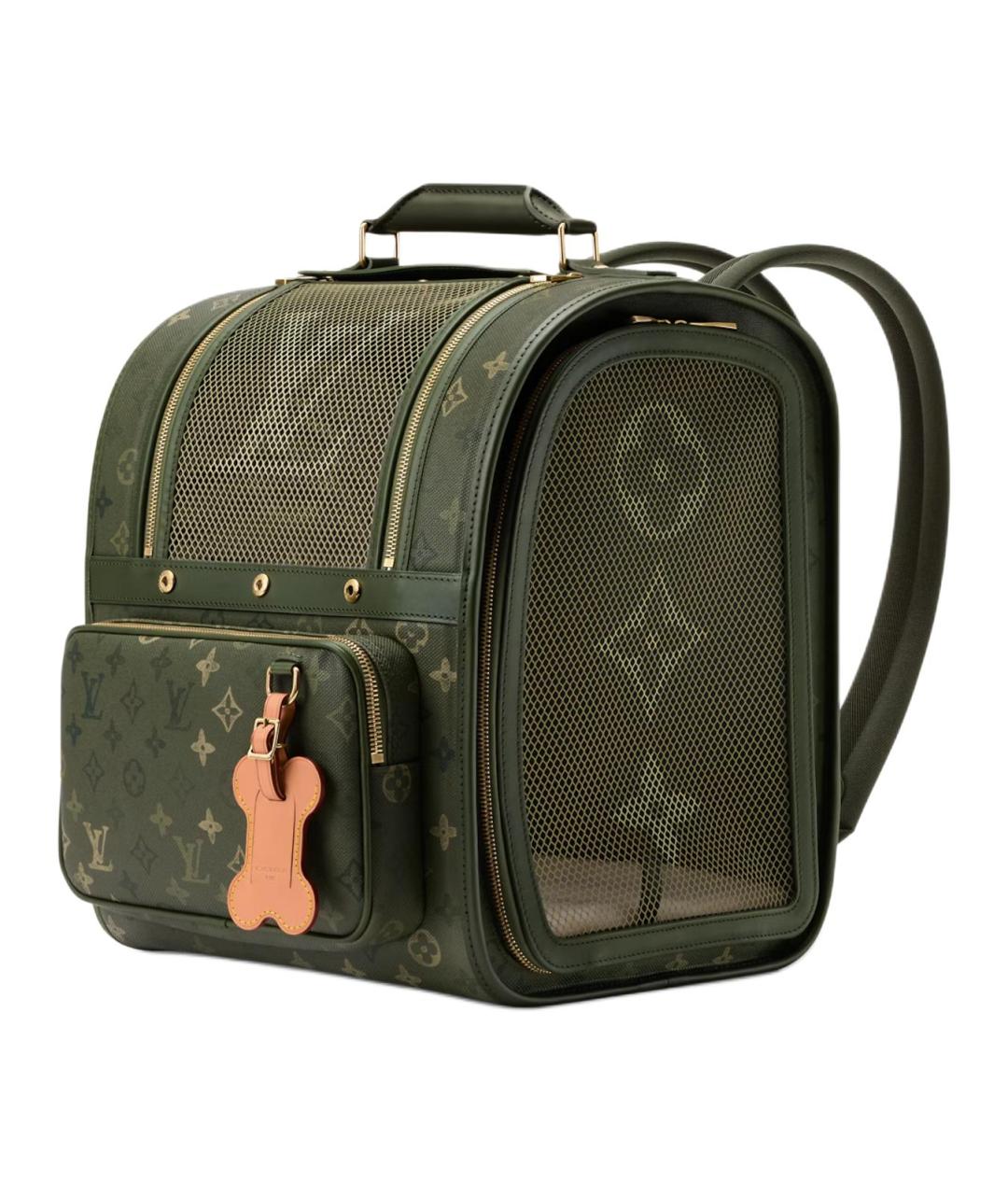 LOUIS VUITTON Хаки рюкзак, фото 2
