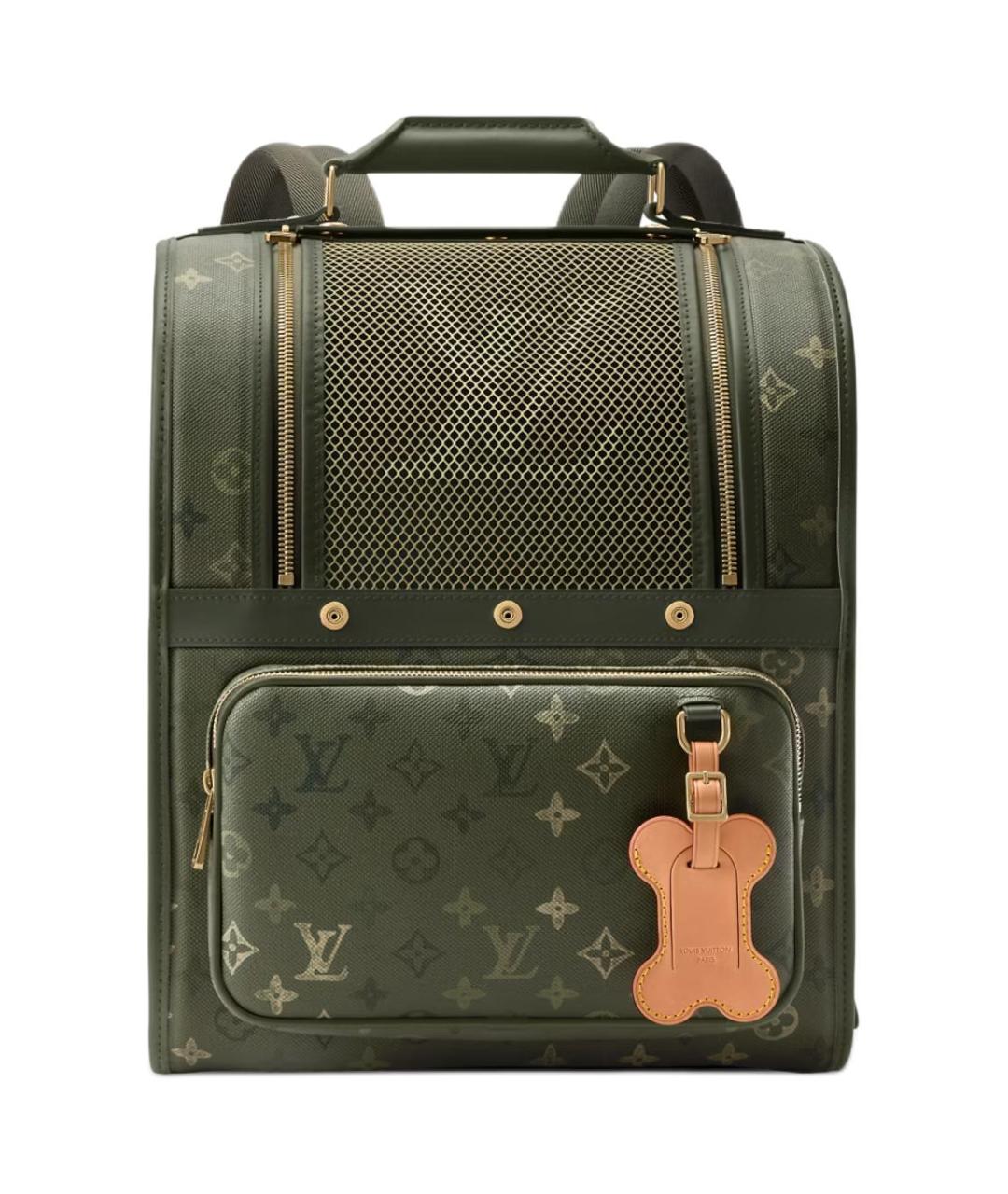 LOUIS VUITTON Хаки рюкзак, фото 1