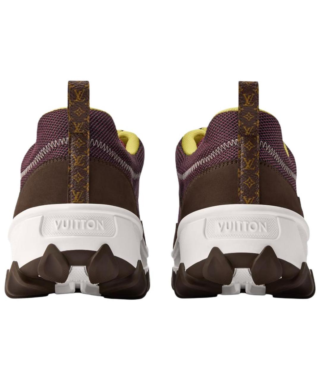 LOUIS VUITTON Коричневые кроссовки, фото 5