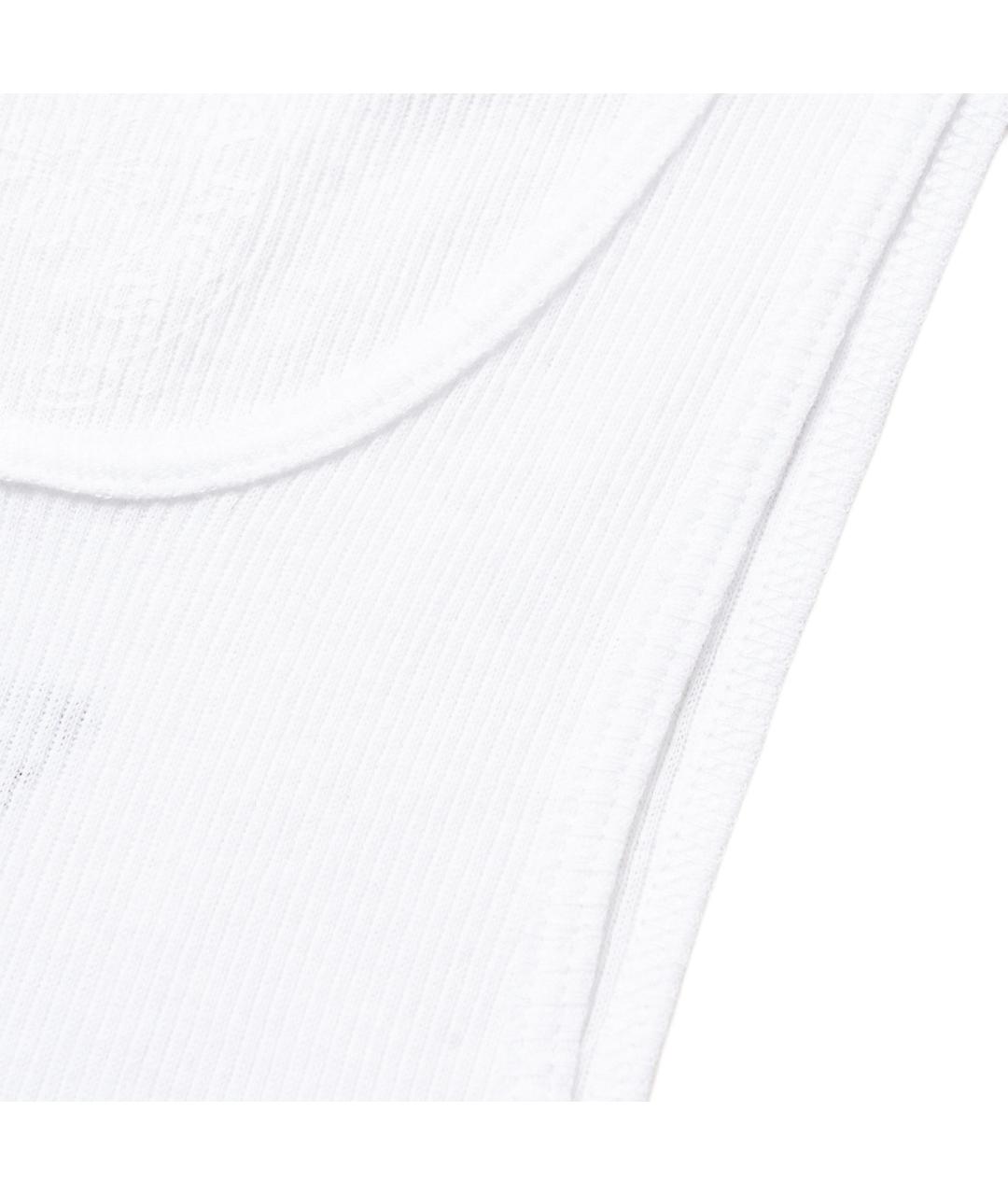 CHROME HEARTS Белая хлопковая майка, фото 3