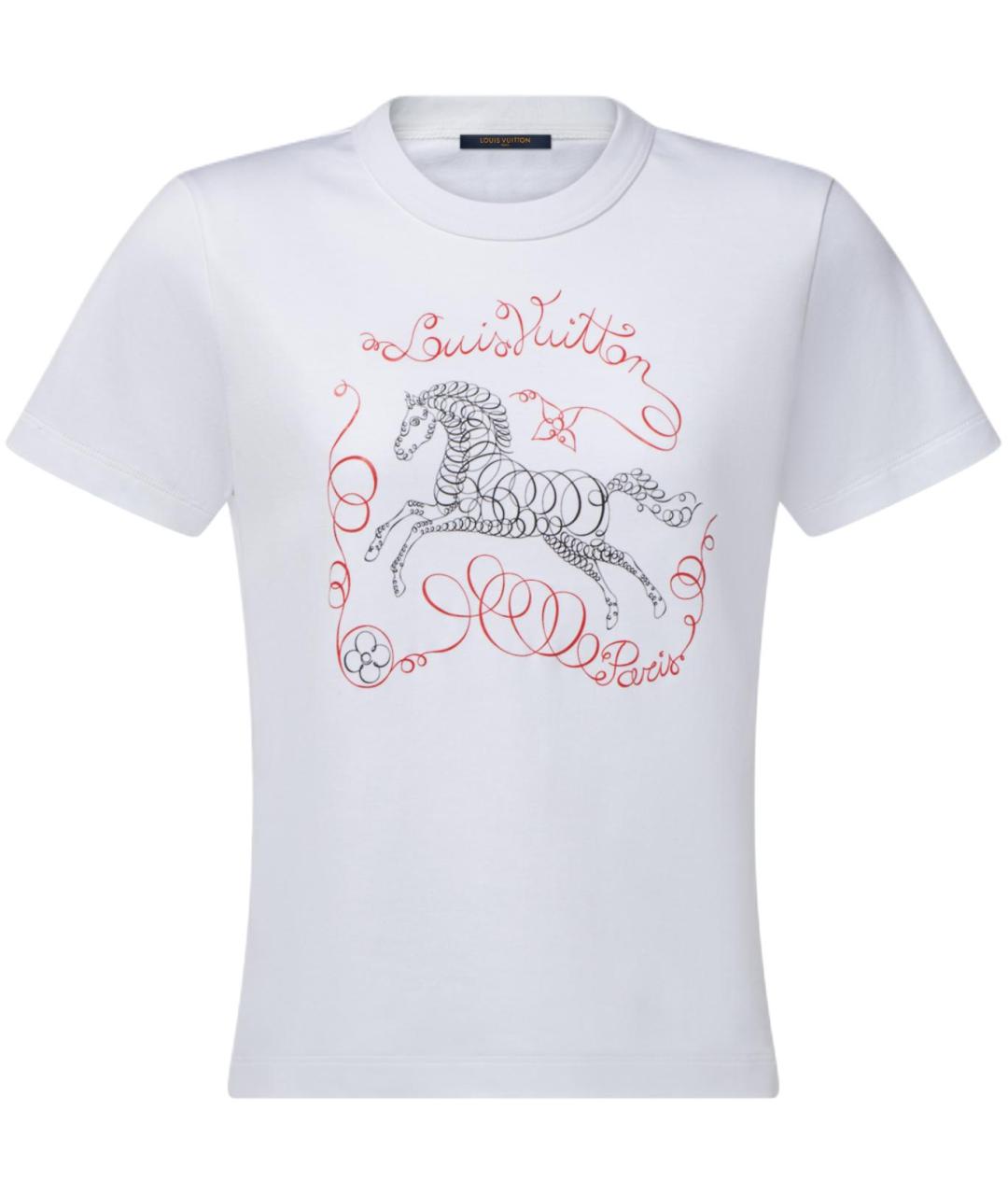 LOUIS VUITTON Серая хлопковая футболка, фото 1