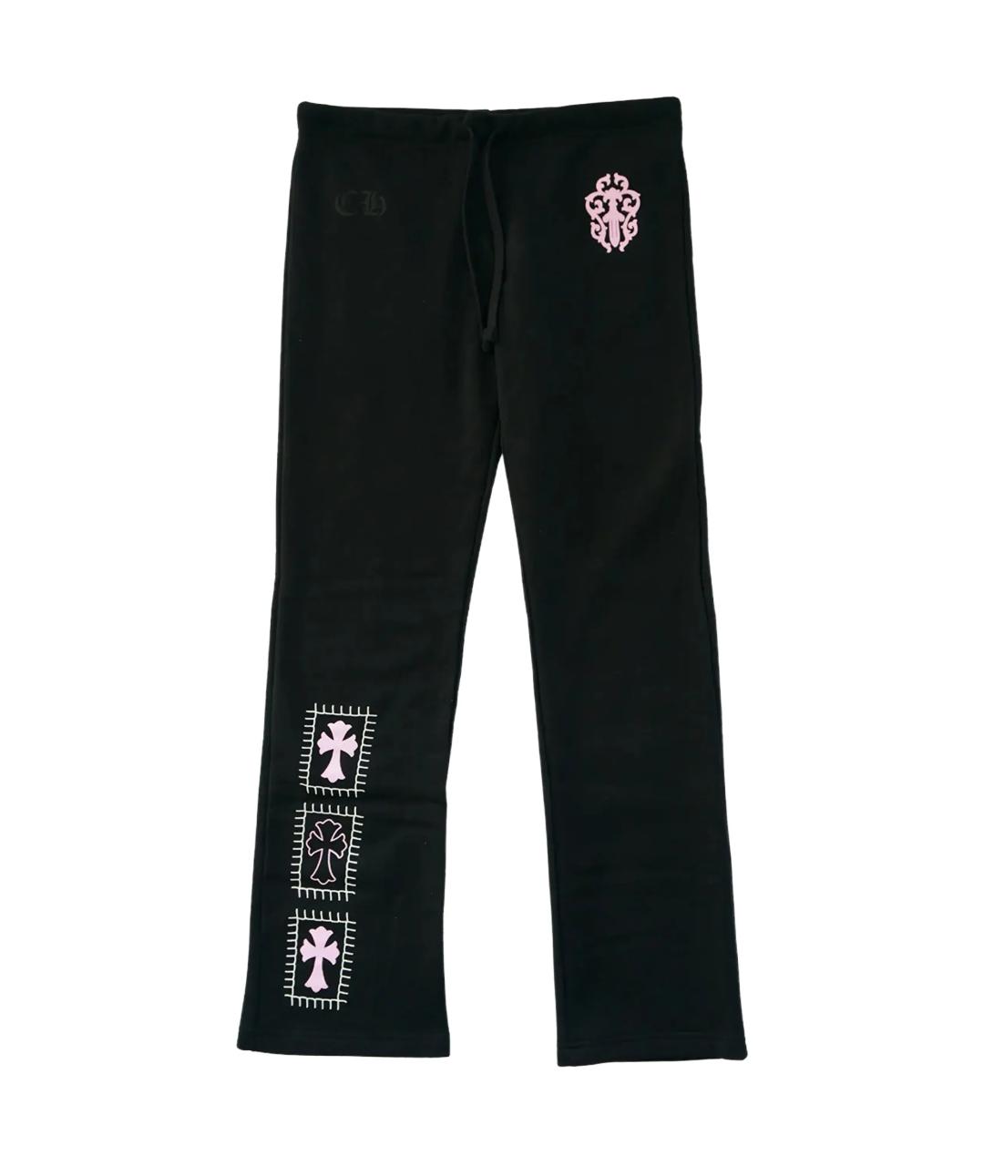 CHROME HEARTS Черные повседневные брюки, фото 1