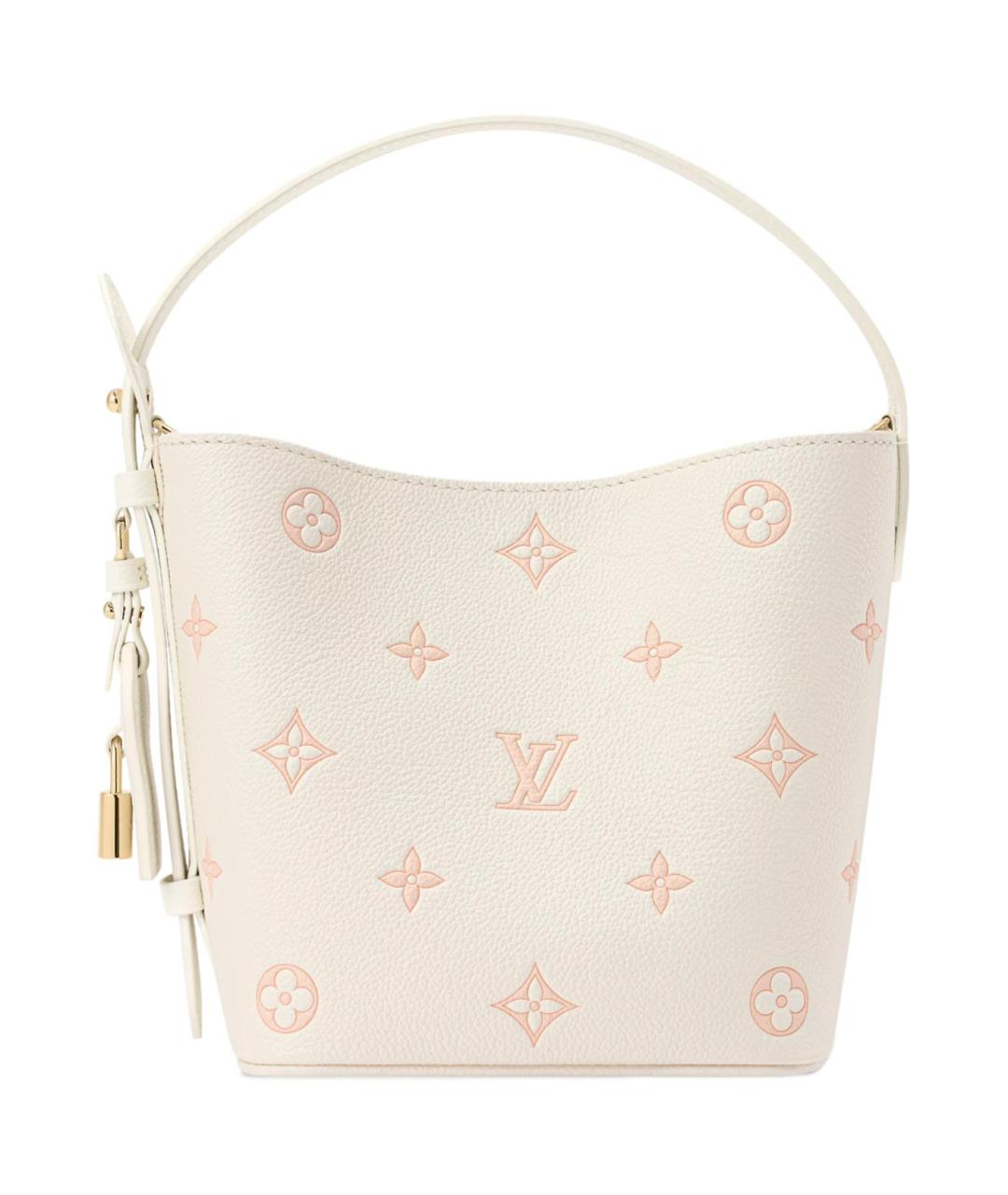 LOUIS VUITTON Белая кожаная сумка через плечо, фото 1