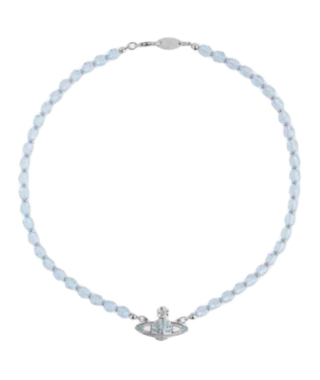 VIVIENNE WESTWOOD Серебряное латунное колье, фото 1